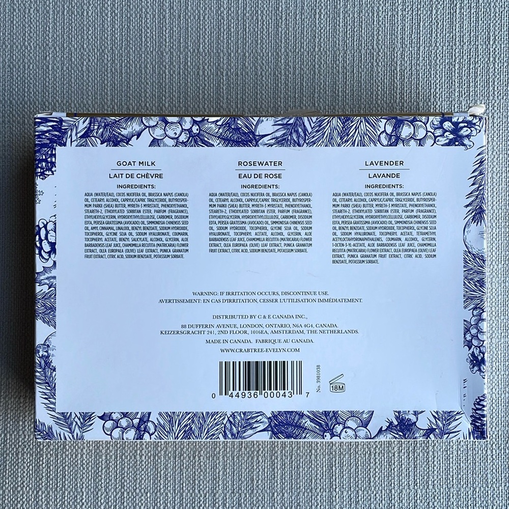 Crabtree & Evelyn Hand Therapy 3 Pack Gift Set - Picture 3 of 11